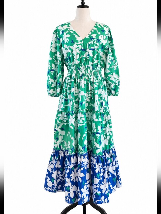 Southern Tide Dresses & Skirts - Southern Tide Green and Blue Floral Dress